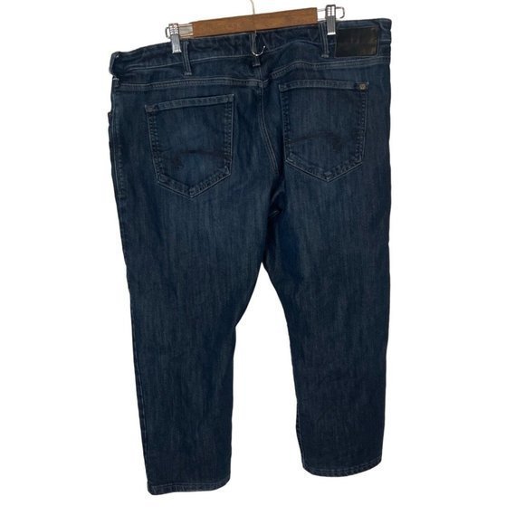 Men's Mavi Matt Relaxed Straight Brand Blue Jeans Size 40x26 - Picture 3 of 6